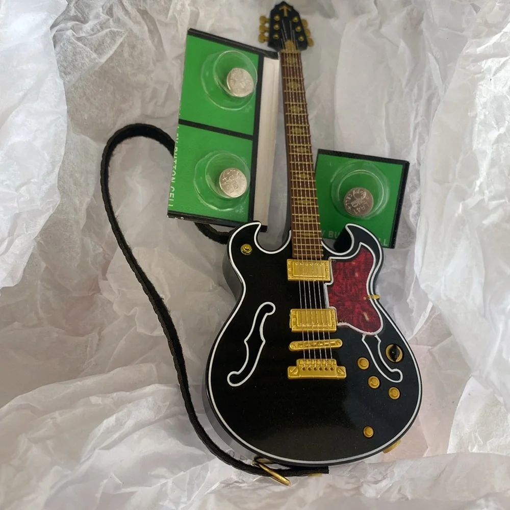 NIB 2021 Hallmark Keepsake The Thrill Is Gone Guitar Ornament